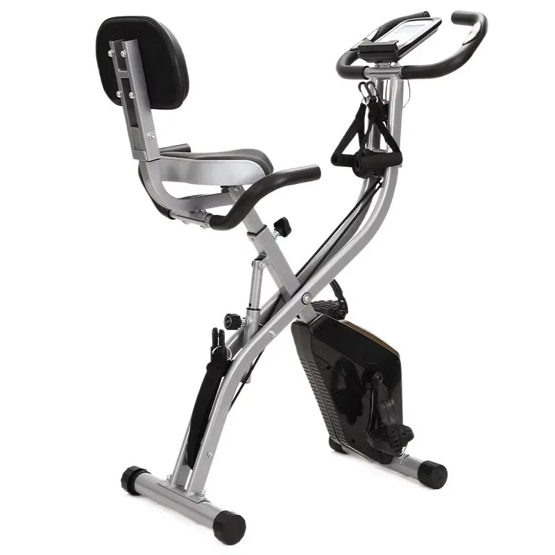 Home Gym Portable - Tragbares Klappbares Indoor-Heimtrainer-Fahrrad - Magnetwiderstandsfahrrad für