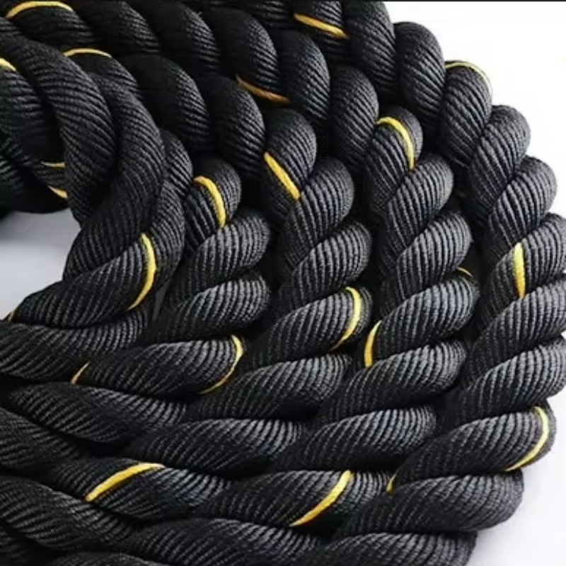 Battle Rope Heavy - Workout-Übungsseil, schweres Springseil mit Gewichten für