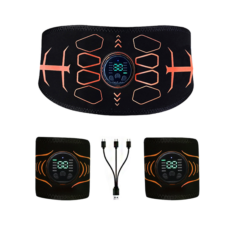 Home Gym Routine - Bauchmuskel-Toning-Gürtel Smart Muscle Toner Bauchtrainer USB-Aufladbar