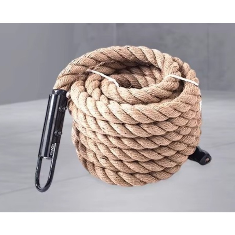 Leg Home Gym Workout - 9m Kampfseil mit stabilem Montagehaken, einfache