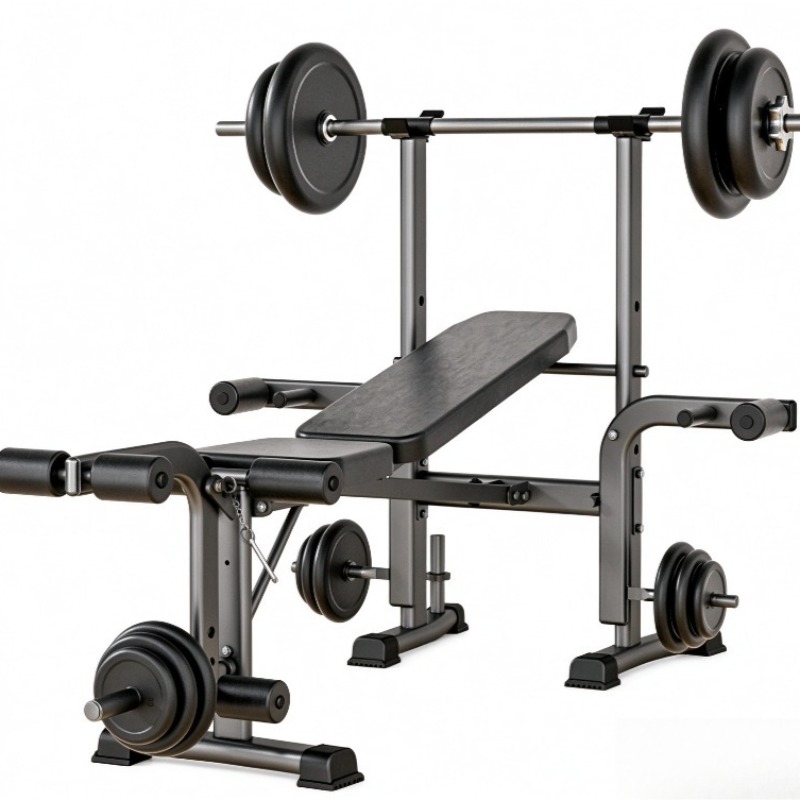 All In One Gym Home Equipment - Neue Multifunktionale All-in-One Klappbare Hantelbank mit