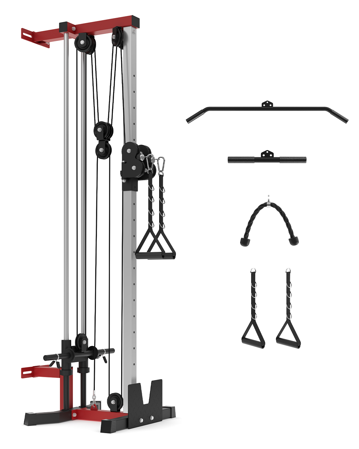 Wandmontiertes Kabelzuggerät m – Lat Pulldown Cable Bewertung und Preis