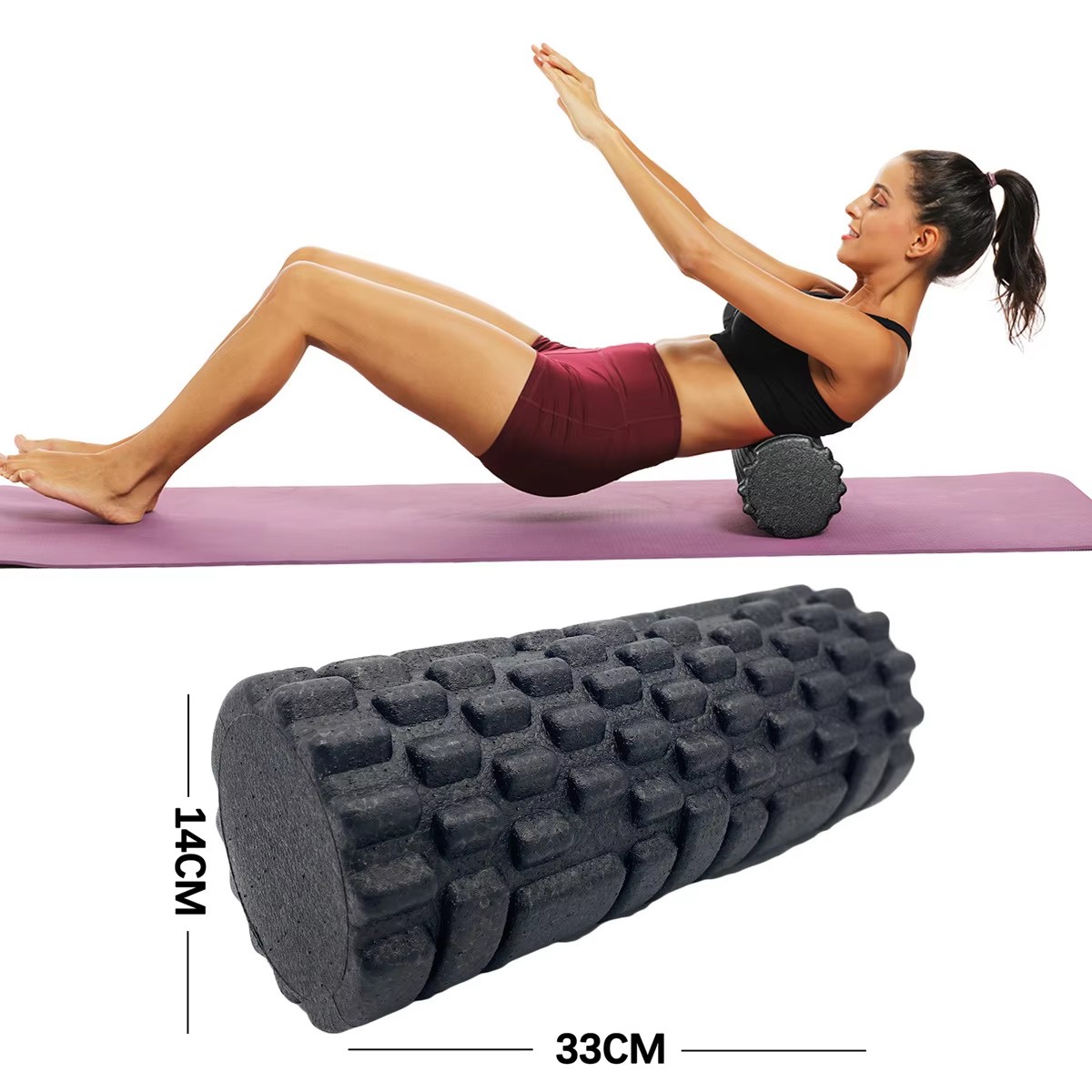 30/33 cm Fitness Schaum Roller – Home Gym Routine Bewertung und Preis