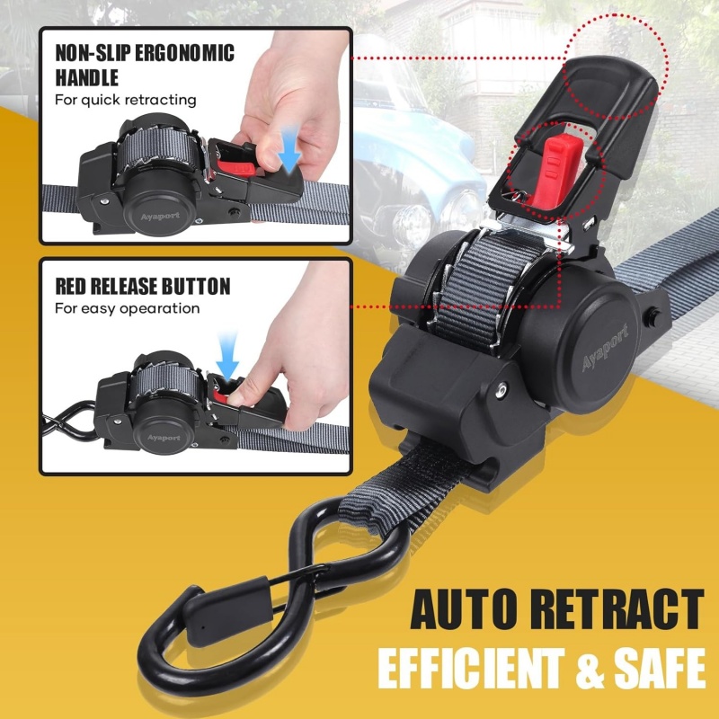 2er-Pack robuste Ratschengurte – Battle Rope Heavy Bewertung und Preis