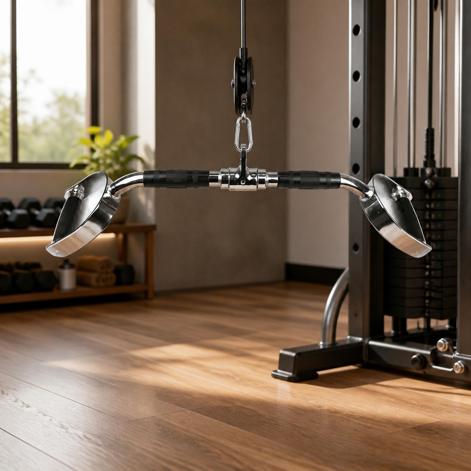 Krafttrainings-Kabelgriff mit  – Lat Pulldown Cable Bewertung und Preis