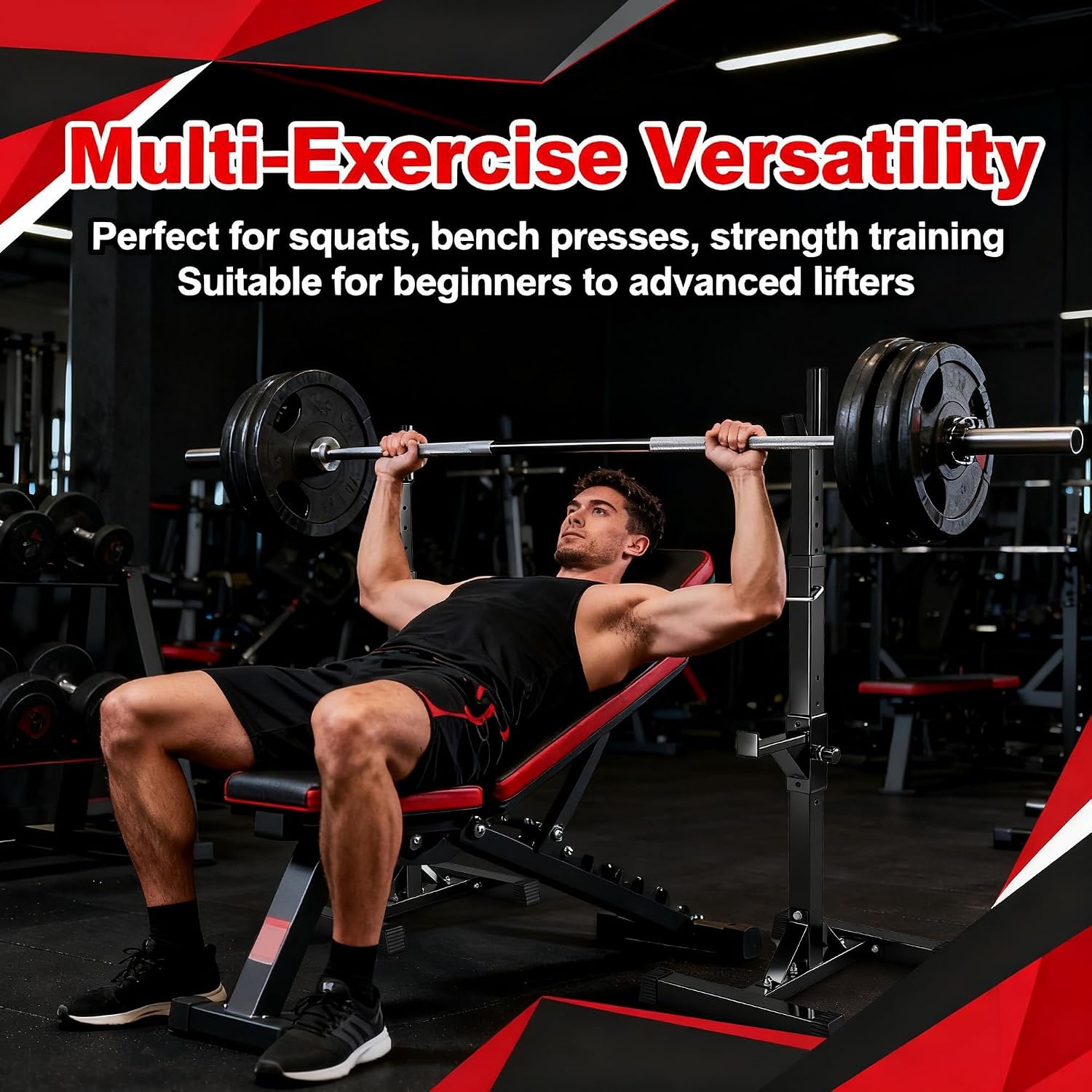Verstellbare Squat-Racks für d – Home Gym Portable Bewertung und Preis