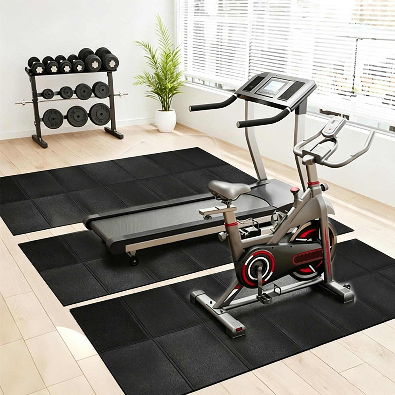 Laufbandmatte, strapazierfähig – Home Gym Yoga Bewertung und Preis
