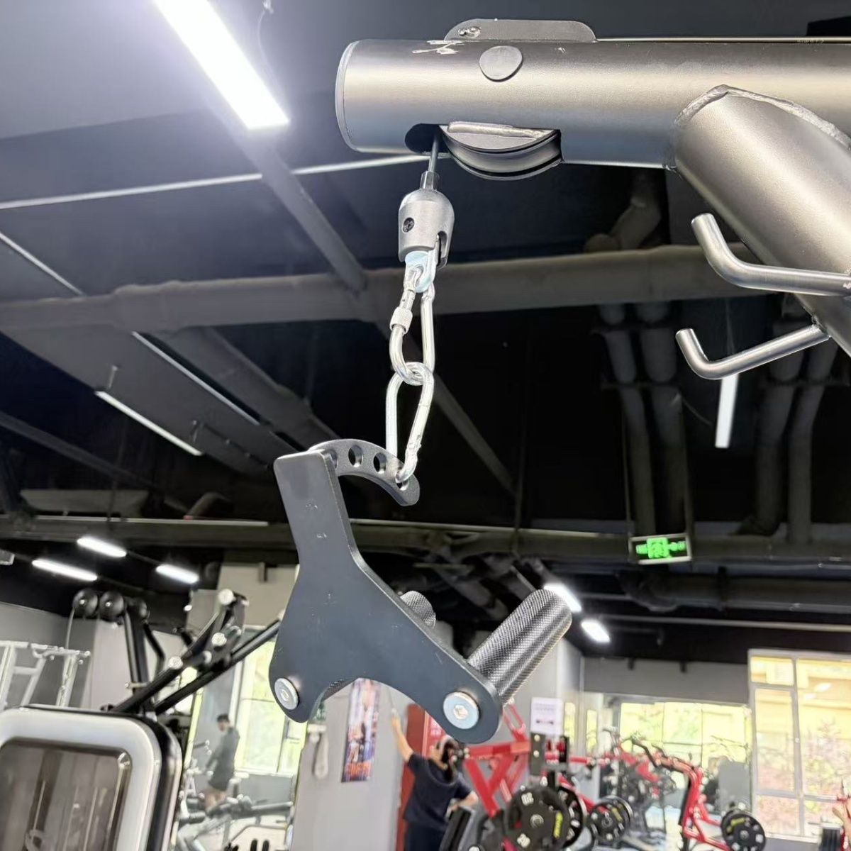 2-in-1 Lat Pulldown Row Griff  – Lat Pulldown Cable Bewertung und Preis